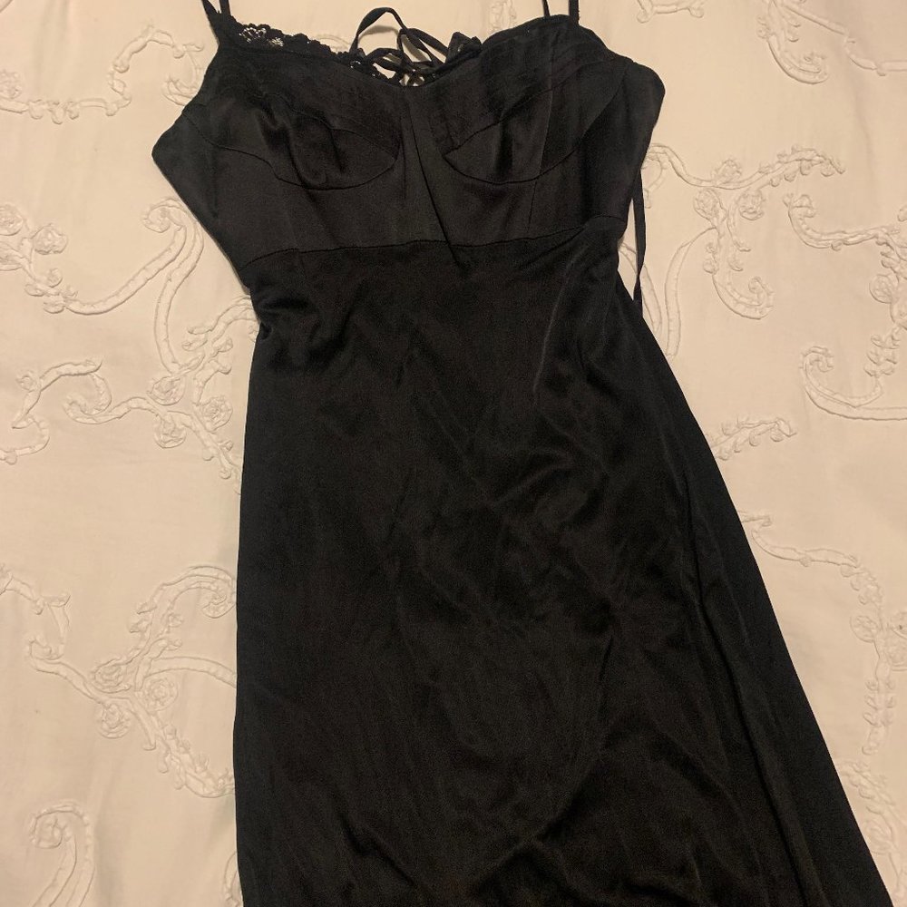Maria Bianca Nero maxi black  dress size M